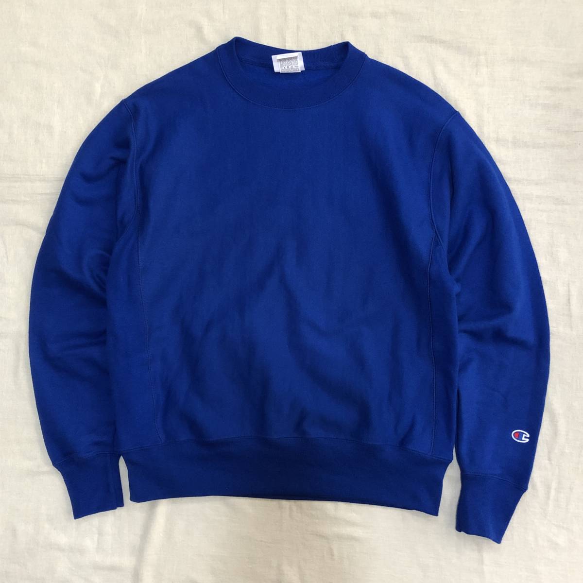 格安，100%新品 US限定 CHAMPION BOOKSTORE REVERSE WEAVE CREW ROYAL M チャンピオン ブックストア リバースウィーブ 目なし ロイヤル(スウェットシャツ)｜売買されたオークション情報、yahooの商品情報をアーカイブ公開 男性用