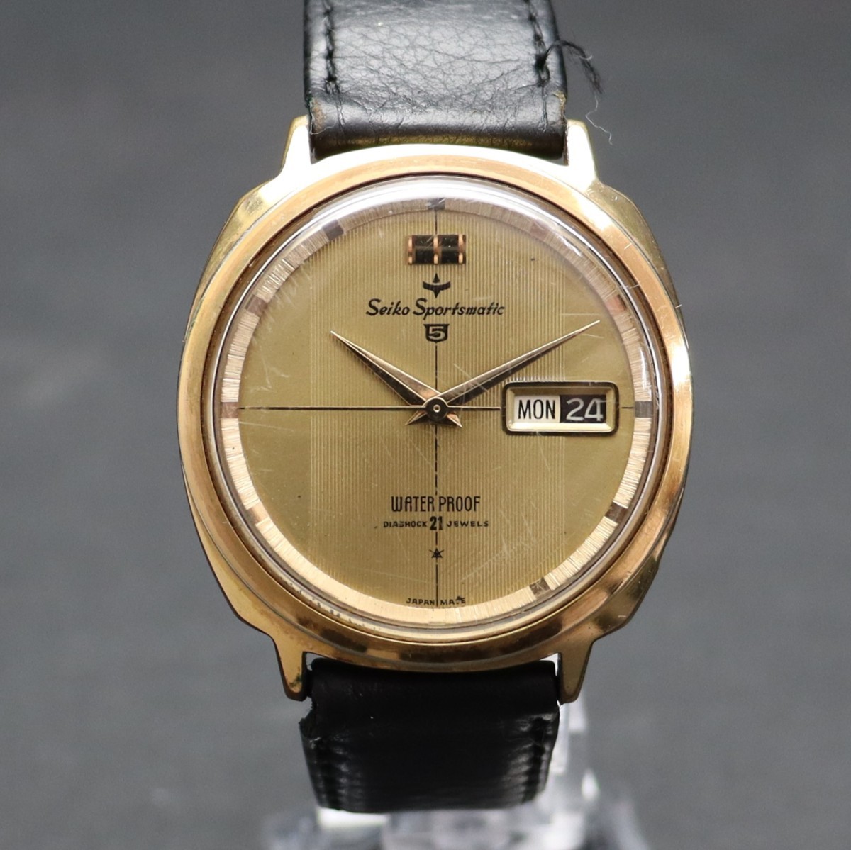 SEIKO Sportsmatic 5 セイコー スポーツマチック 自動巻き 13081 動作