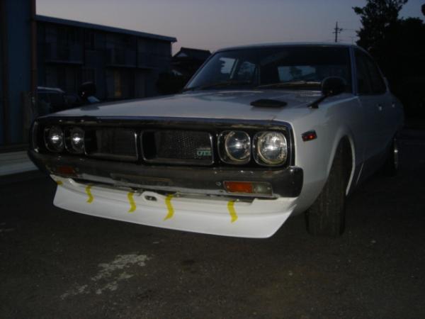 ケンメリ用チンスポ 復刻版 旧車 ブタ目 ハコスカ 絶版車 ローレル