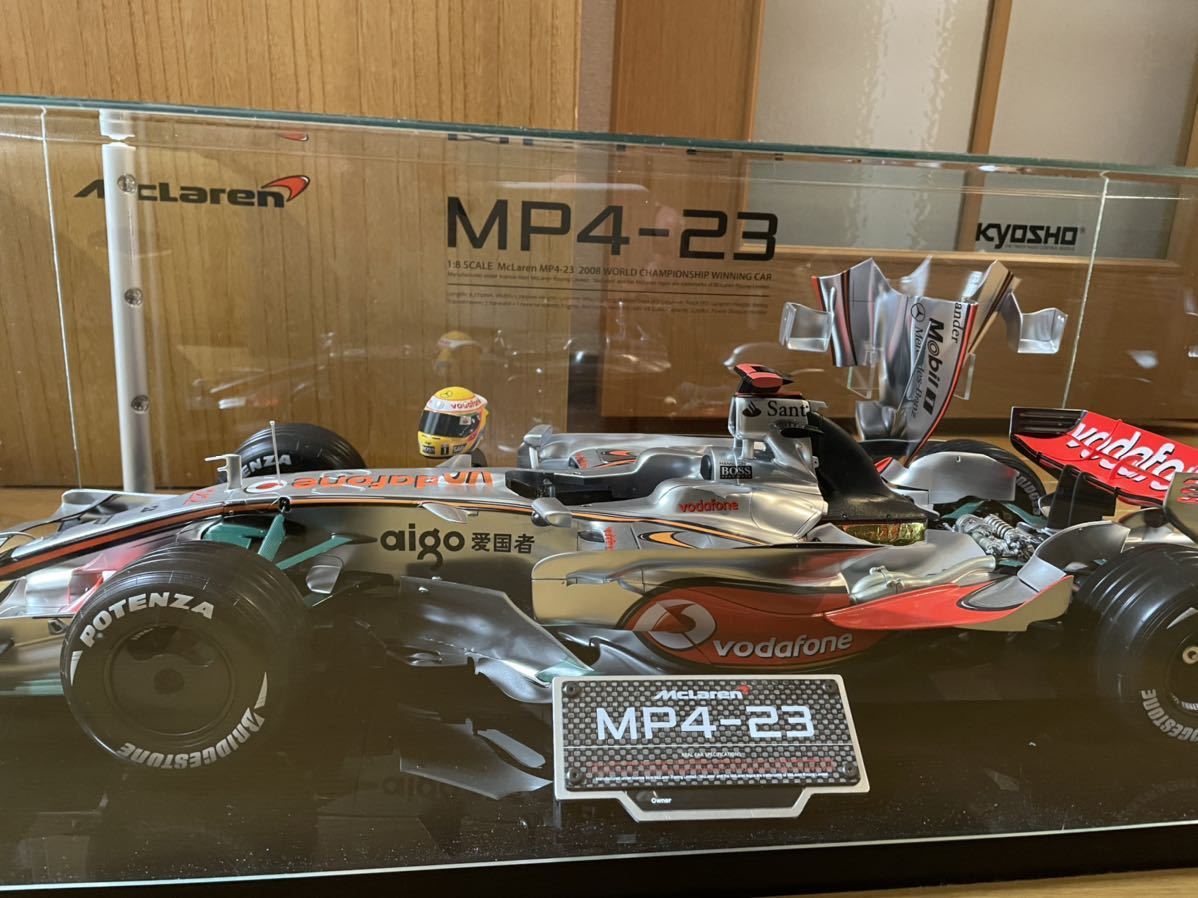 ☆ デアゴスティーニ 週刊マクラーレン MP4-23 ジャンク 専用ケース付 