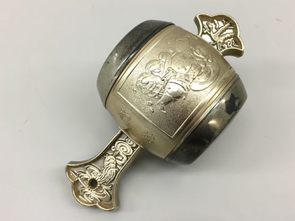 C042-H2-168 開運 福徳 打ち出の小槌 縁起物 直径18.5㎝①(銅製)｜売買
