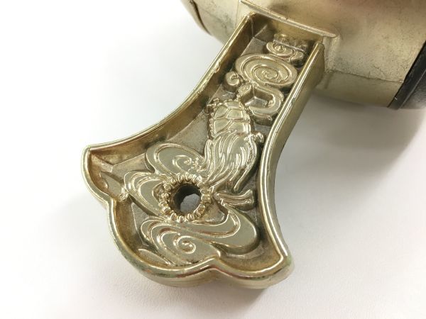C042-H2-168 開運 福徳 打ち出の小槌 縁起物 直径18.5㎝①(銅製)｜売買