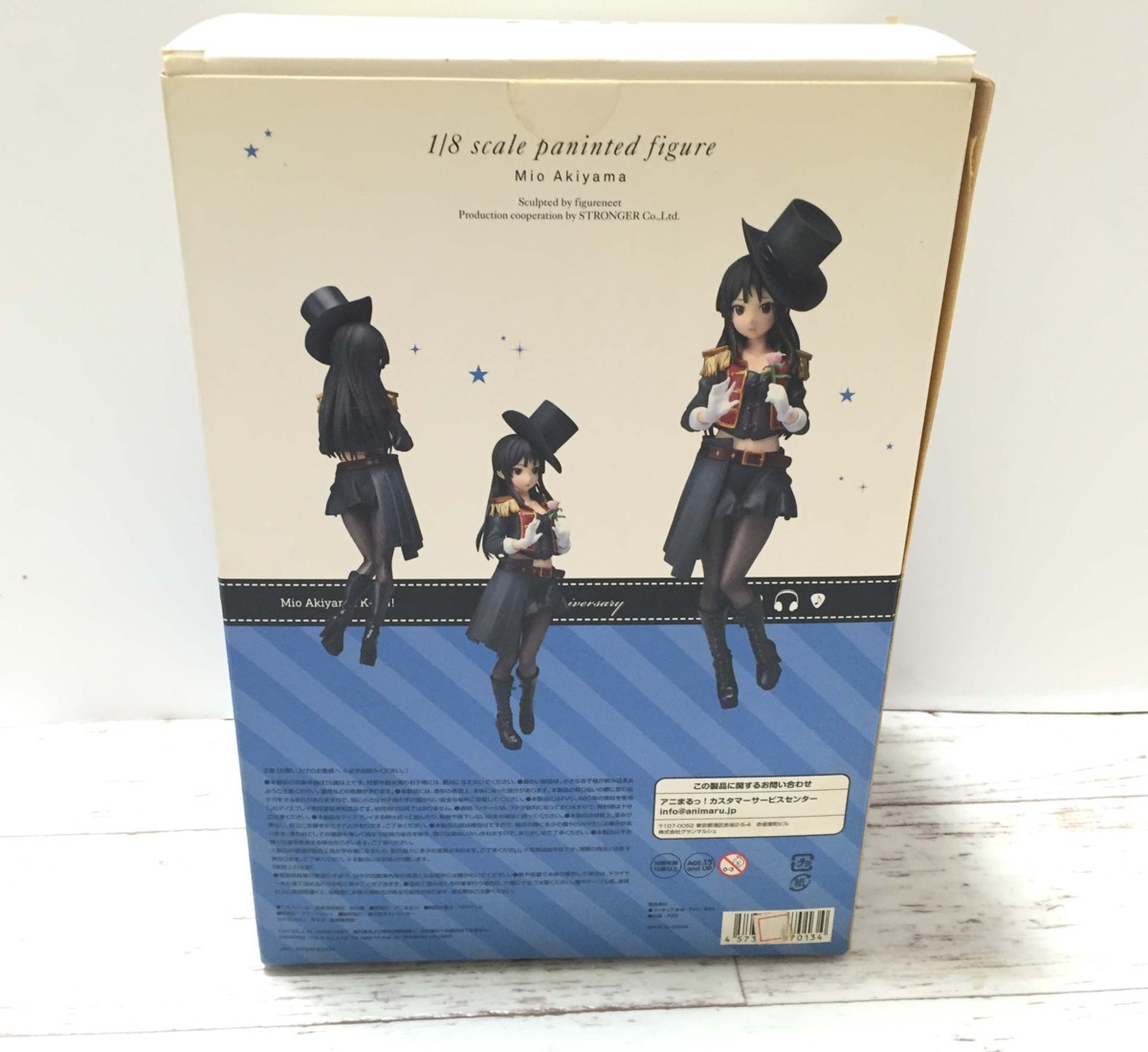 □ 開封品 アニまる！ けいおん！ K-ON! 5th Anniversary 秋山澪 1/8
