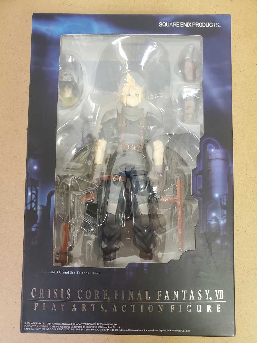 新品未開封PLAY ARTS クラウド・ストライフ クライシスコア FF7