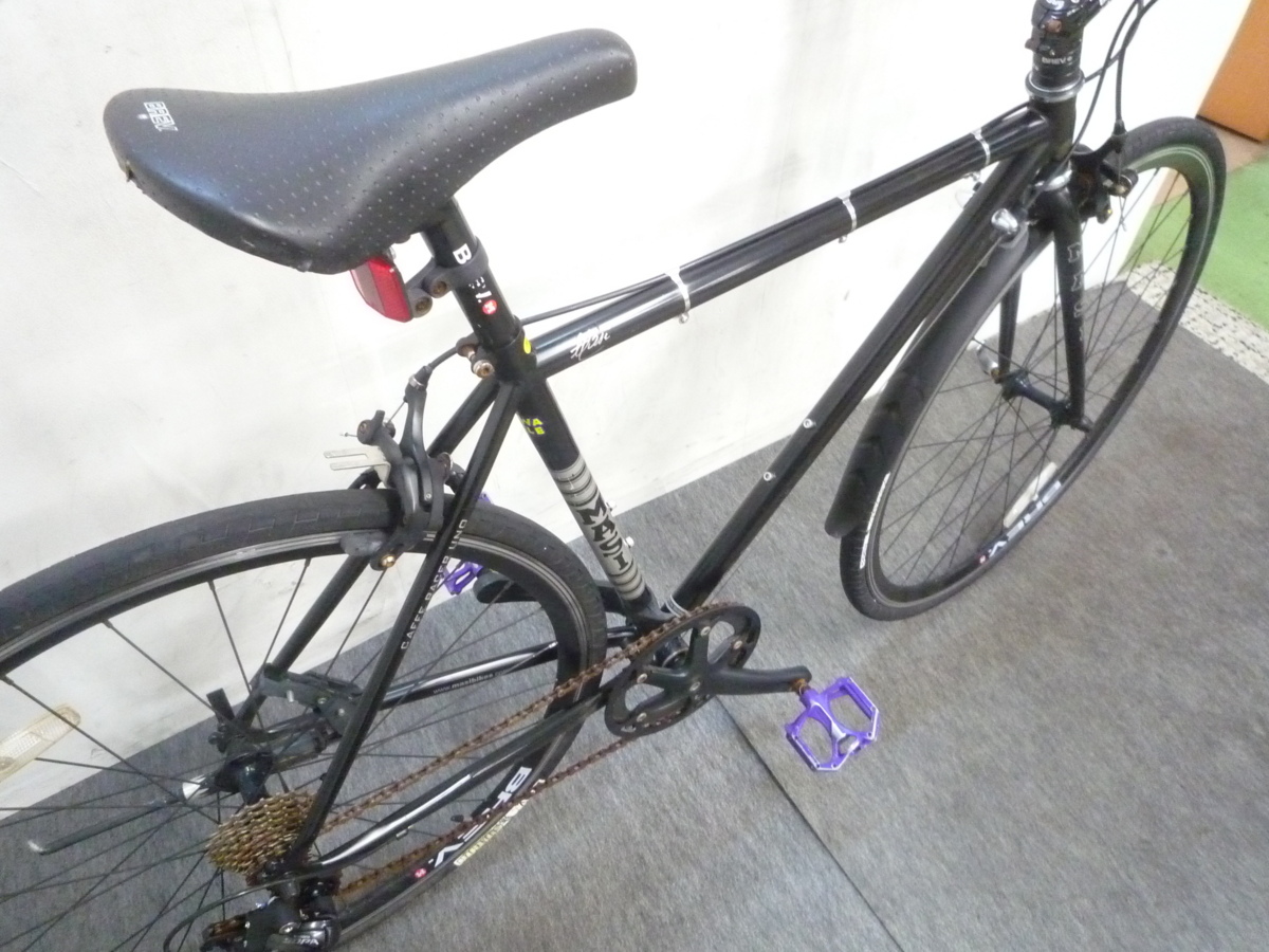 クロスバイク 中古 ジャンク MASI Caffe Racer Uno 48サイズ クロモリ 