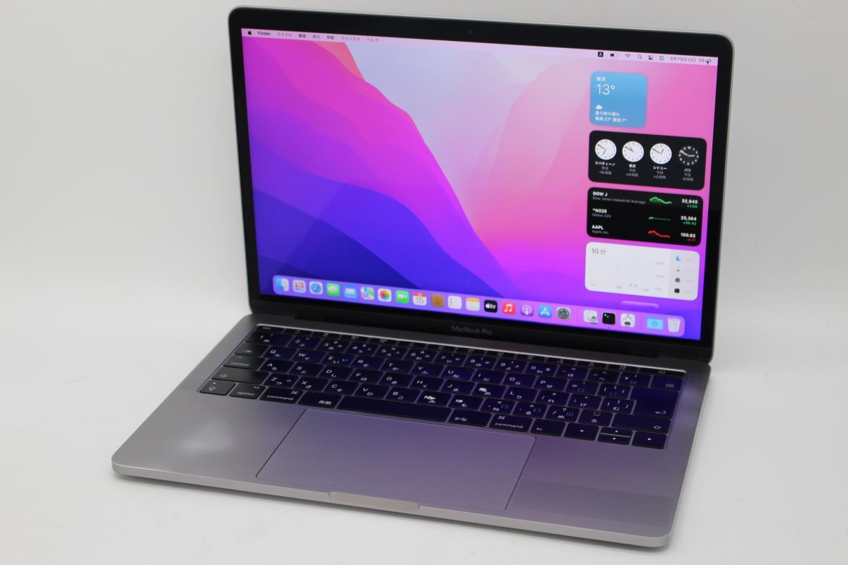 中古 訳あり 2K対応 13.3インチ APPLE MacBook Pro A1708 Mid 2017