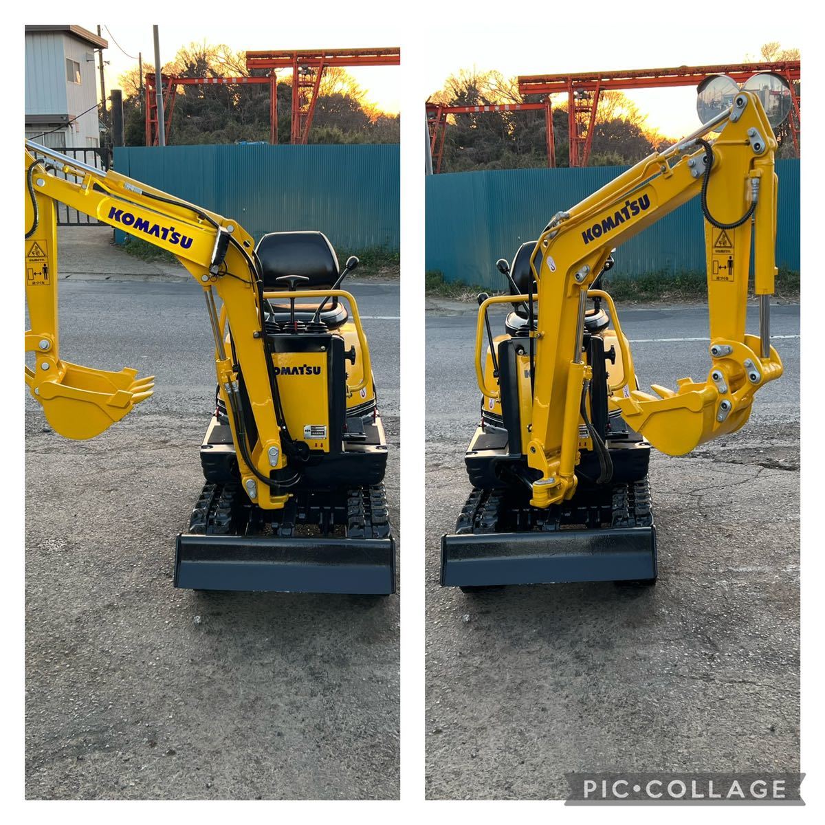 コマツ PC02-1a ミニユンボ 油圧ショベル KOMATSU 中古 小松(建設機械