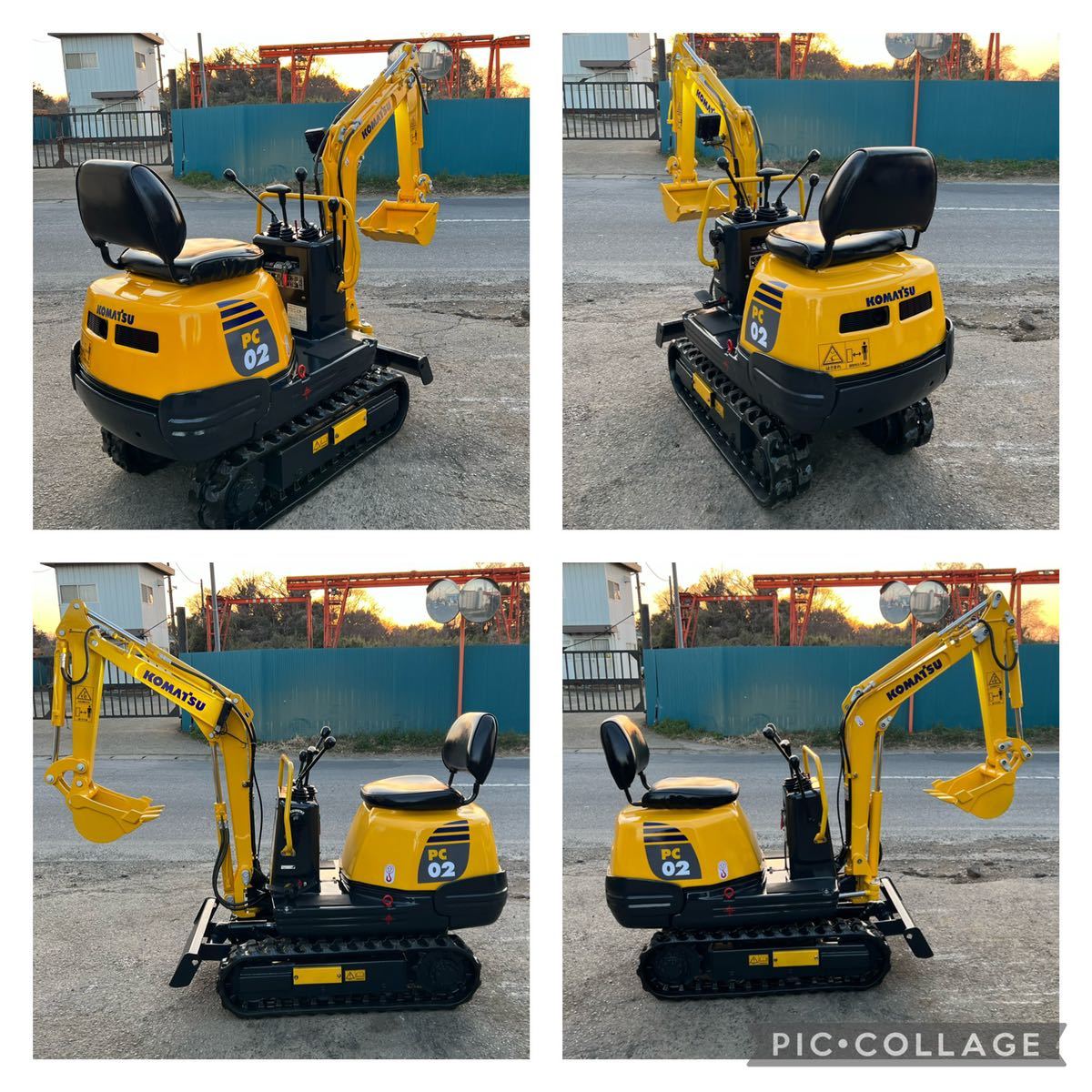 コマツ PC02-1a ミニユンボ 油圧ショベル KOMATSU 中古 小松(建設機械