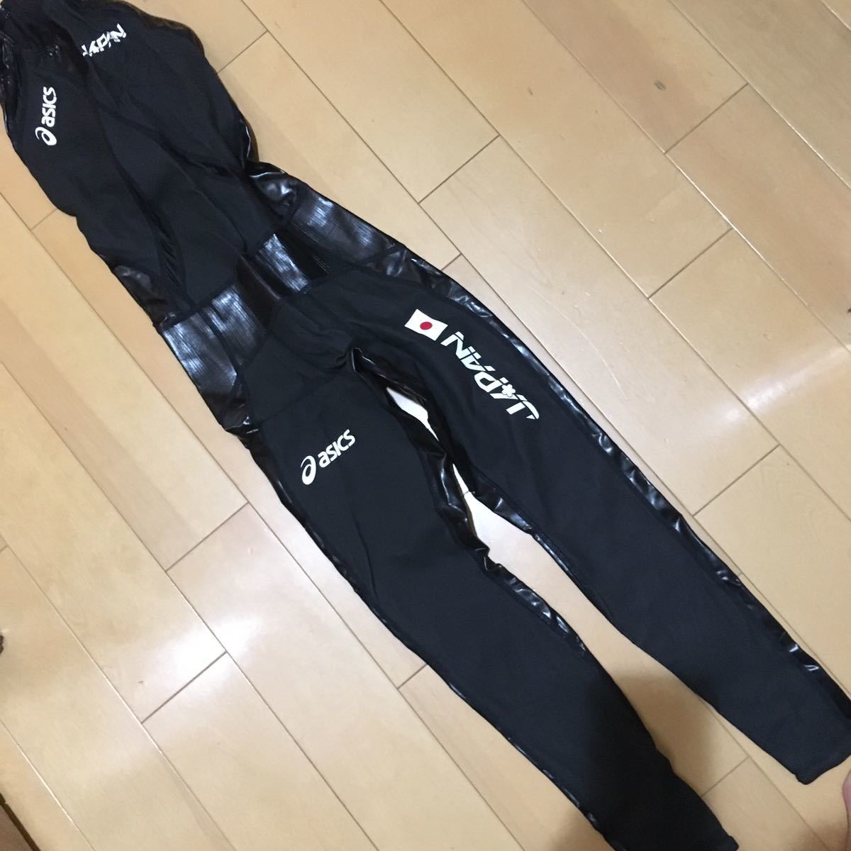 アシックス 競泳水着 ロングジョン ロングスパッツ ジャパン Japan 