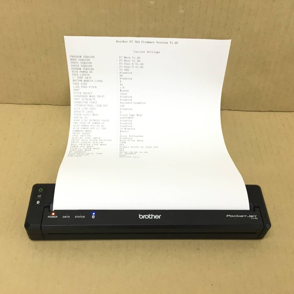 PJ-763 ブラザー brother モバイルプリンター | A4 PJ-763⁄763MFi
