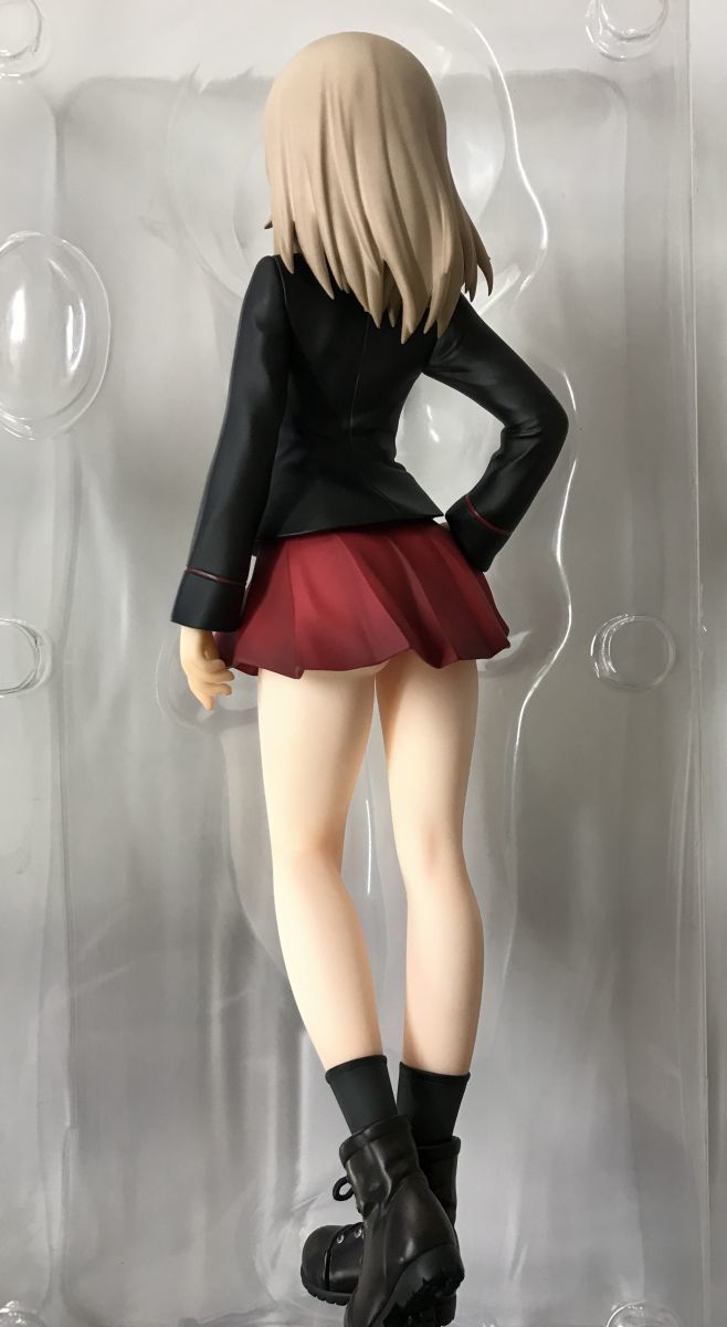 【未開封品】ガールズ＆パンツァー キューズQ フィギュア　逸見エリカ F18】キューズQ ガールズ&パンツァー 劇場版 逸見エリカ 開封
