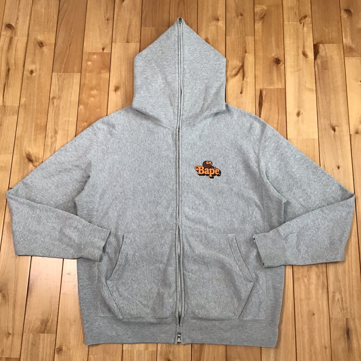 A BATHING APE エイプ フルジップ パーカー グレー XL milo 公式通販