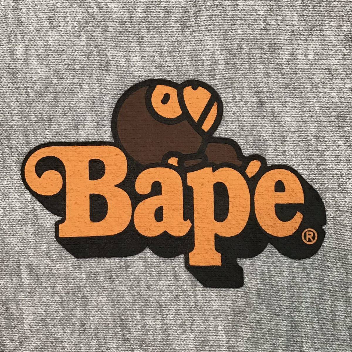 A BATHING APE エイプ フルジップ パーカー グレー XL milo 公式通販