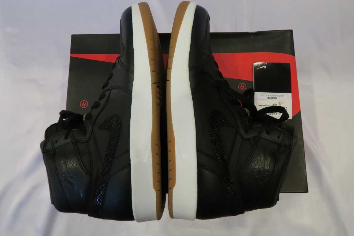 NIKE AIR JORDAN 1 HIGH THE RETURN 黒/ガムソール US10.5 28.5cm 新品 