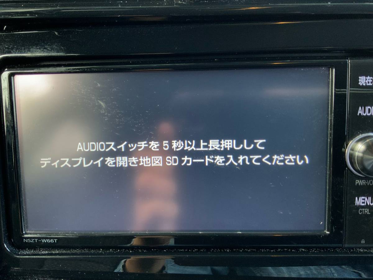 Y.B.3219 トヨタNSZT-W66T SDナビ 動作ほぼ未確認 ジャンク品 ZVW50 