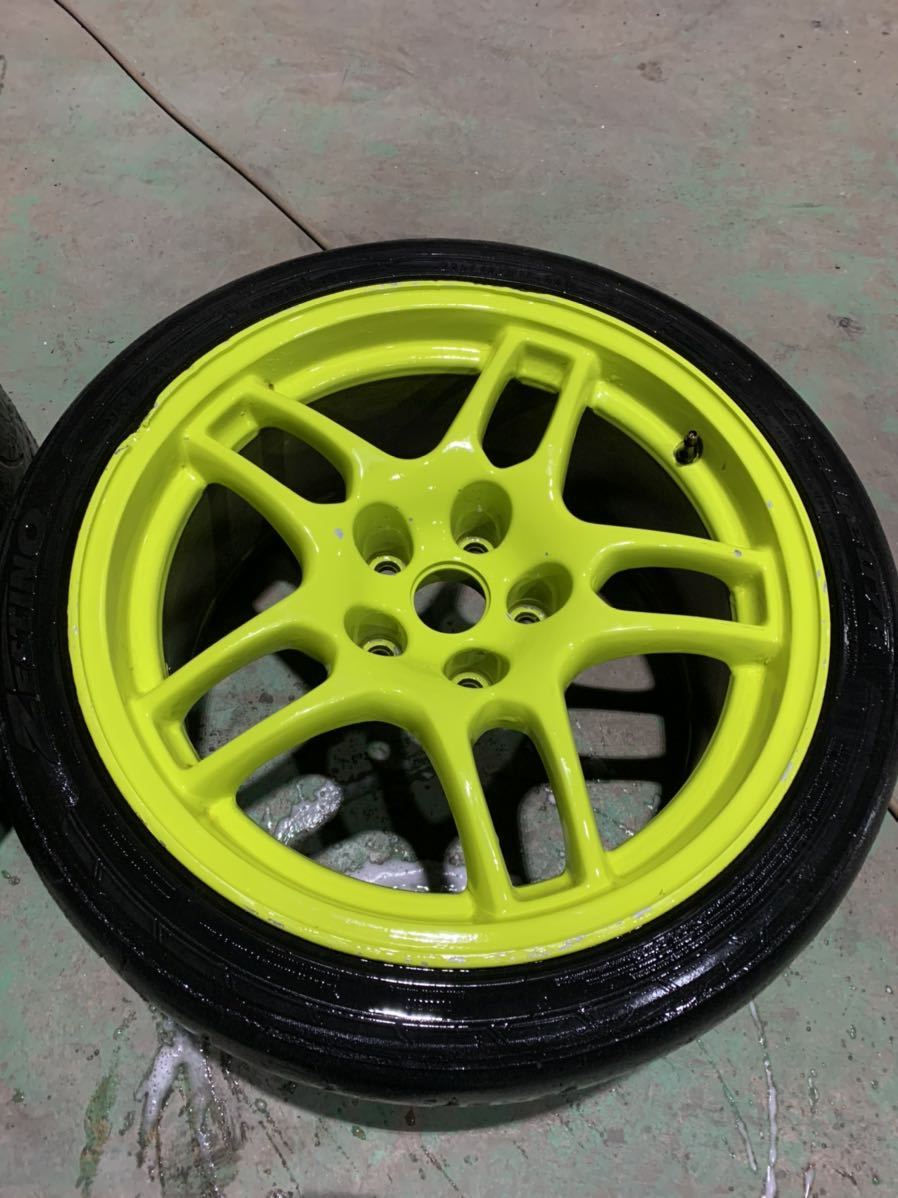 BCNR33 純正ホイール 2本セット 9j スカイライン GTR ドリケツ jzx90  