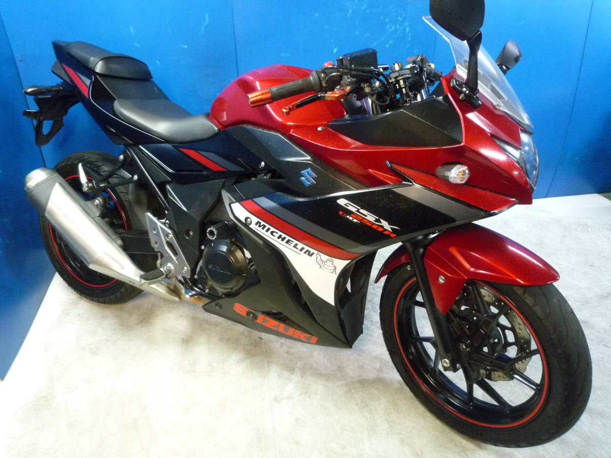 SUZUKI GSX-R250 赤 配送半額キャンペーン 冬季限定車体価格 自賠保険 SUZUKI GSX-R250 赤 配送半額キャンペーン 冬季限定車体価格 自賠保険