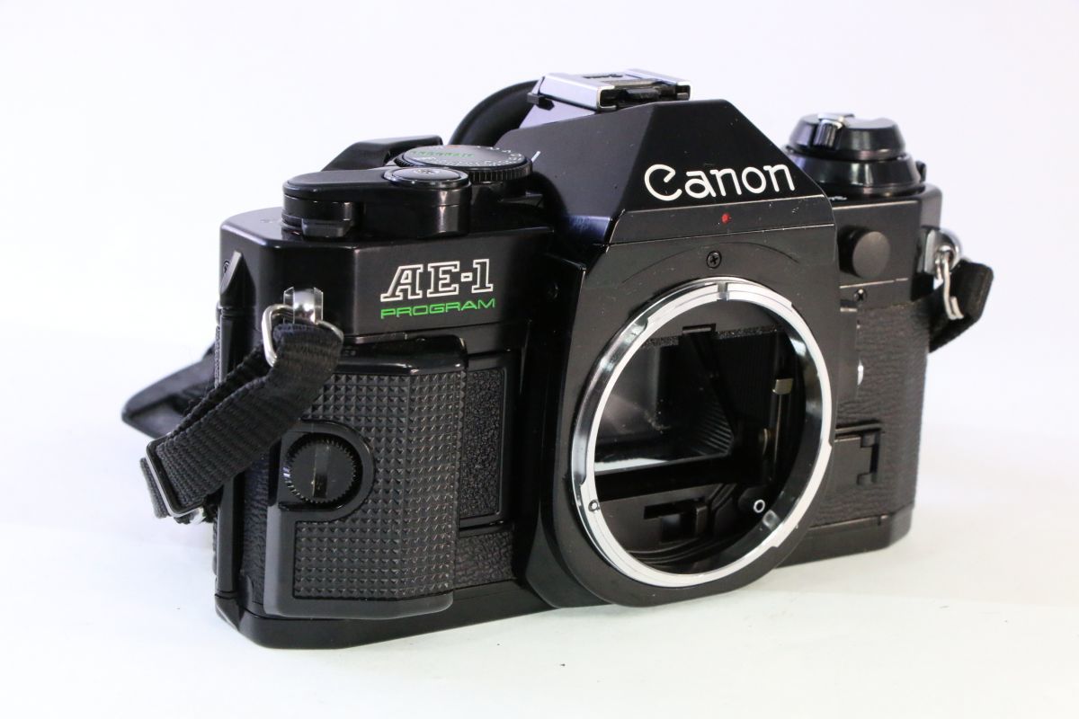 難あり実用☆キヤノン Canon AE-1 PROGRAM ボディ☆シャッター全速完動