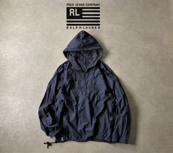 RALPH LAUREN○ヴィンテージ○スプリングコットンタフタ素材アノラック 