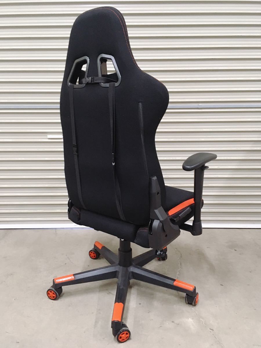 中古 GT RACING ゲーミングチェア オフィスチェア デスクチェア ゲーム