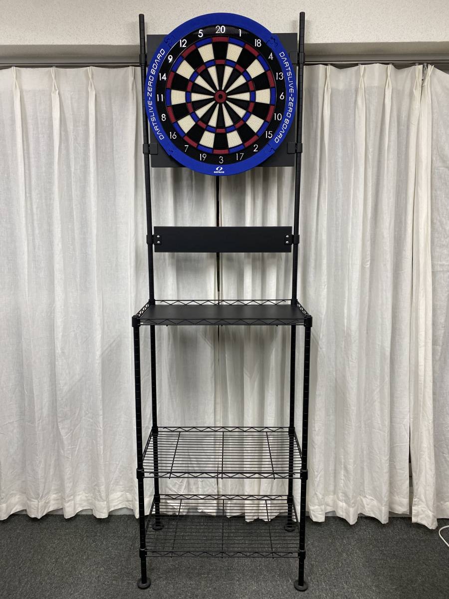 ☆美品☆ DARTSLIVE ZEROBOARD BLITZER ダーツボード 美品】ダーツライブ ゼロ＋ブリッツァー ダーツスタンド(ボード)｜売買