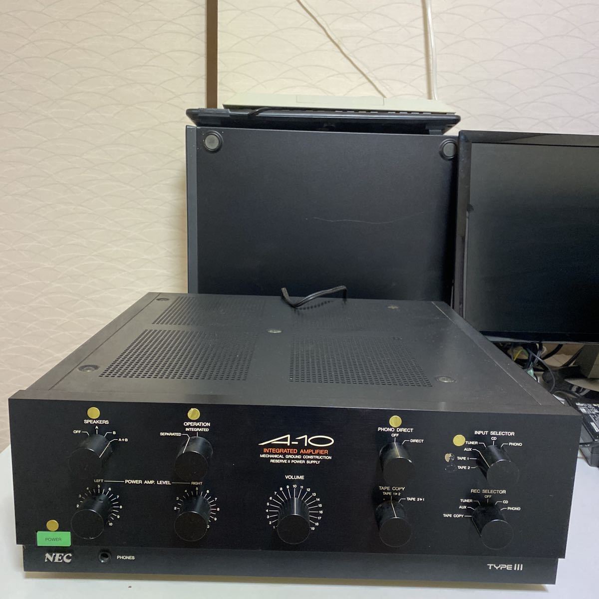 プリメインアンプ NEC A-10 - NEC TYPE typeⅲ」の落札相場・落札 
