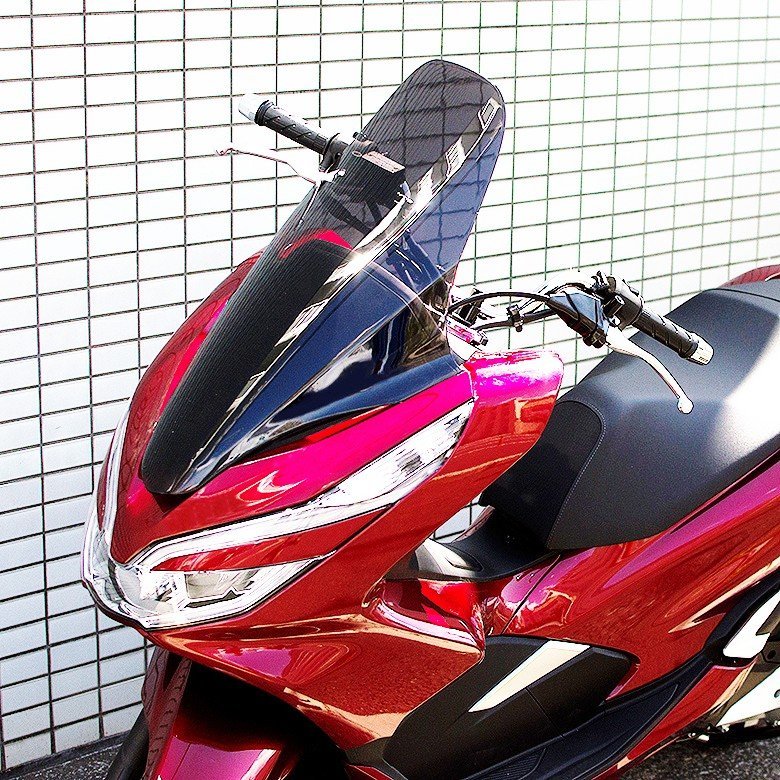 タッキさん用 PCX JF81 /KF30 ホンダ純正ロングスクリーン改造 タッキ