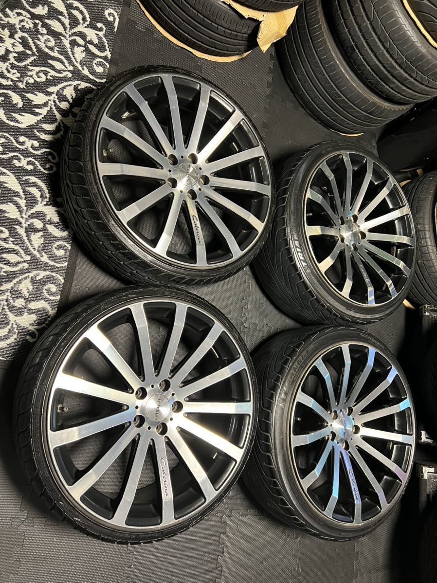 希少 ヴェネルディ カテリーナ 20インチ 8.5J＋35 9.5J＋38 PCD114.3  