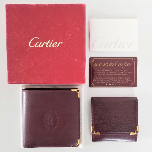 KC0396【2点】外箱 ギャランティカード付 Cartier カルティエ  