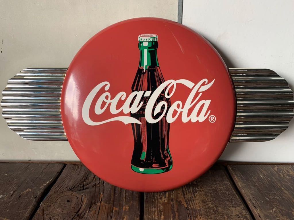 コカ・コーラ coca cola ディスクアイコンウィング サインプレート 羽 