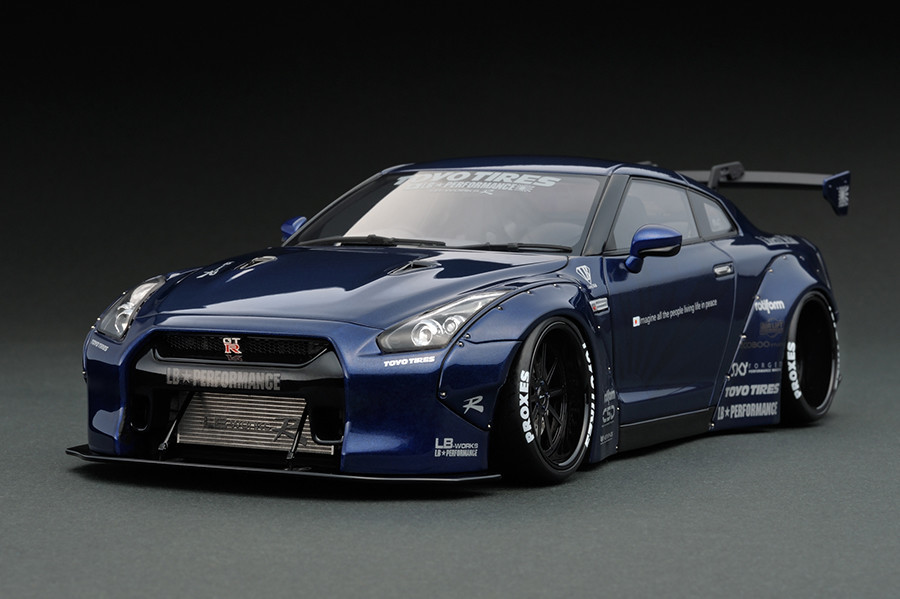 人気セール，送料無料 1/18 イグニッションモデル ニッサン LB-WORKS GT-R R35 ブルーメタリック liberty Walk リバティウォーク ignition model 未展示(乗用車)｜売買されたオークション情報、yahooの商品情報をアーカイブ公開 - 乗用車