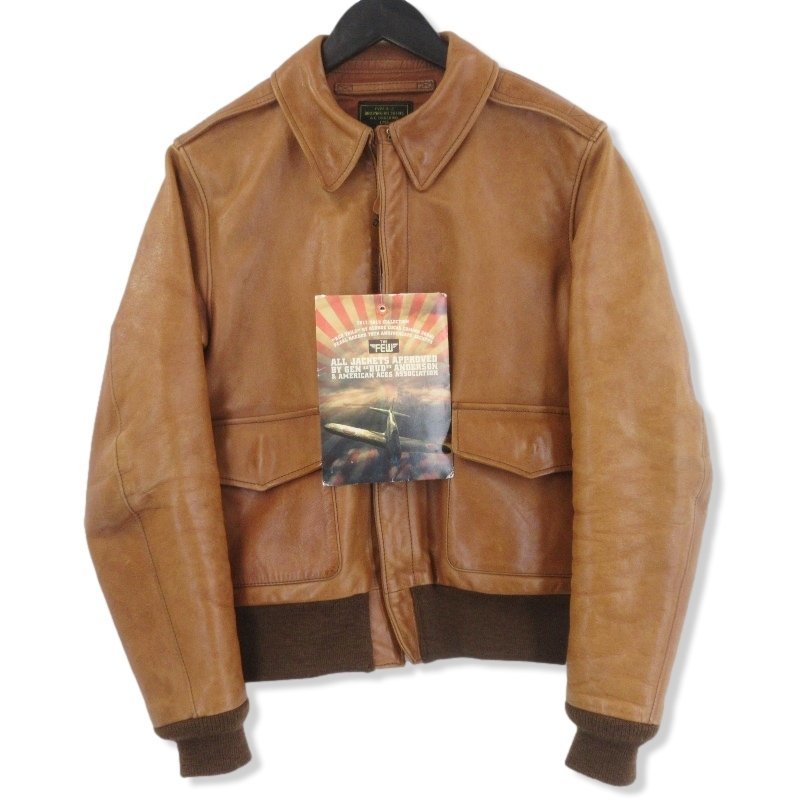 THE FEW ザフュー A-2 フライトジャケット ホースハイド レザー THE FEW ザフュー A-2 フライトジャケット ホースハイド レザー
