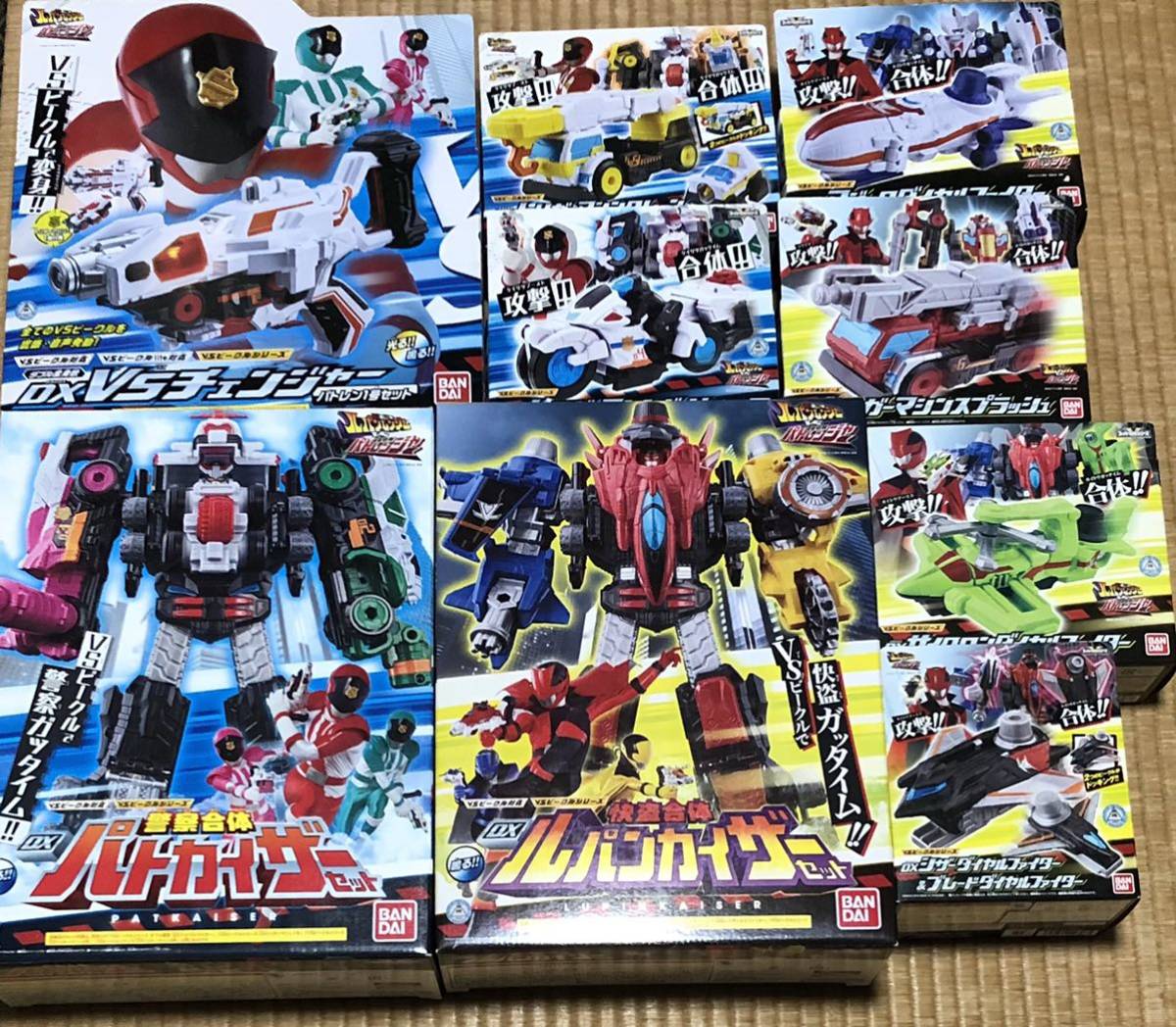 新品，低価 快盗戦隊ルパンレンジャーVS警察戦隊パトレンジャー ルパンカイザー VSチェンジャー パトカイザー