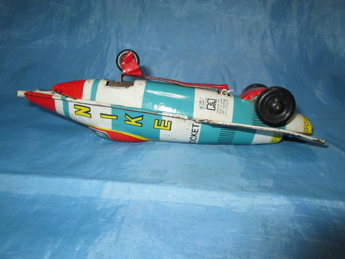 希少 60年代 当時物 増屋玩具 スペースロケット ブリキ おもちゃ