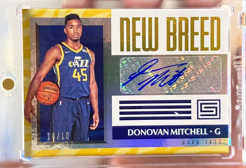 RC】GOLD 10枚 限定 Donovan Mitchell 2017-18 PANINI ドノバン 
