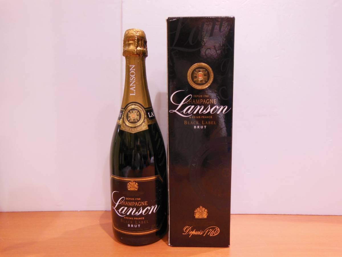 ランソン ブラックラベル ブリュット 750ml 12.5％ ランソン ブラック