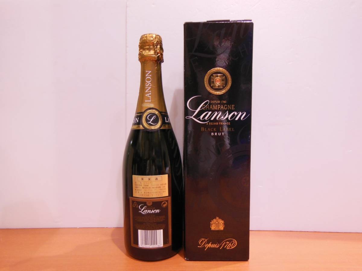 ランソン ブラックラベル ブリュット 750ml 12.5％ ランソン ブラック
