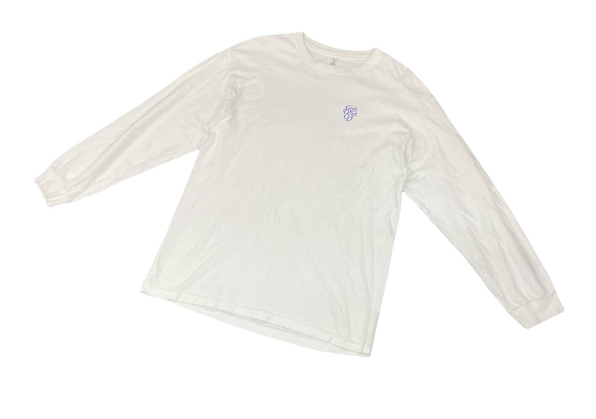 □ Girls Don't Cry ロゴ プリント ロングスリーブ Tシャツ カットソー