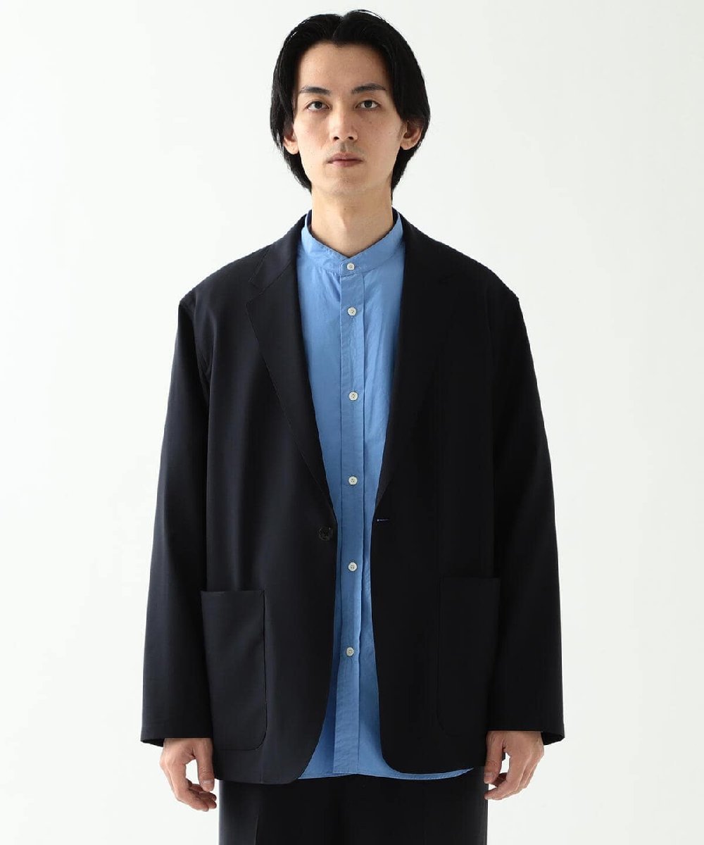 ◇BEAMS ビームス 2021 トロピカルウール 1B テーラードジャケット 