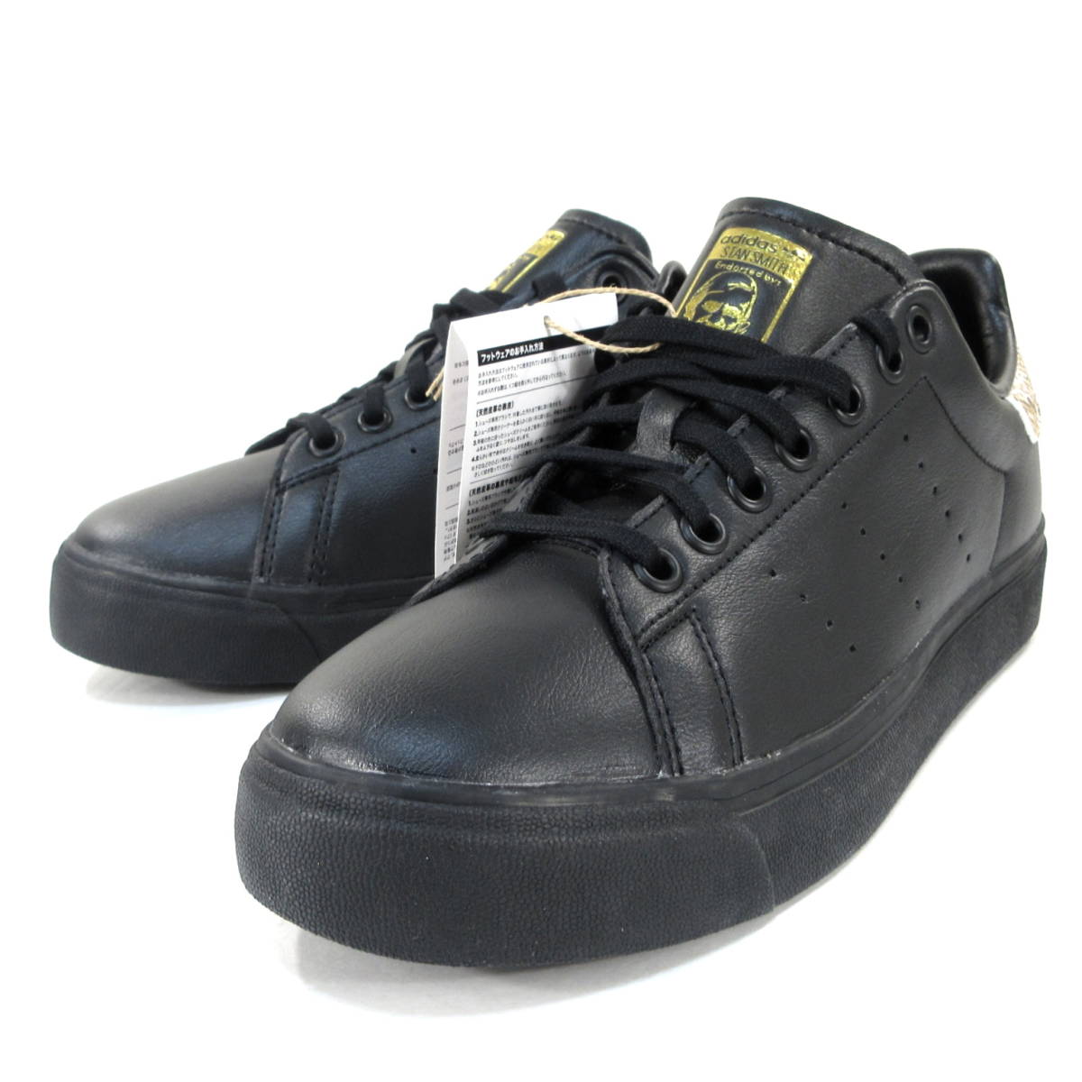  adidas originals STAN SMITH VULC スタン スミス バルク 27.0cm ブラック アディダス オリジナルス スニーカー J479(27.0cm)｜売買されたオークション情報、yahooの商品情報をアーカイブ公開 - オークファン 27.0cm