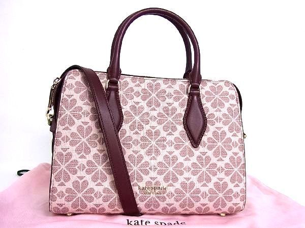  1円 極 kate spade ケイトスペード PXR00077 PVC&times;レザー ゴールド金具 2WAY ハンドバッグ ショルダー 肩掛け ピンク系 X8174BN(ショルダー)｜売買されたオークション情報、yahooの商品情報をアーカ かばん、バッグ