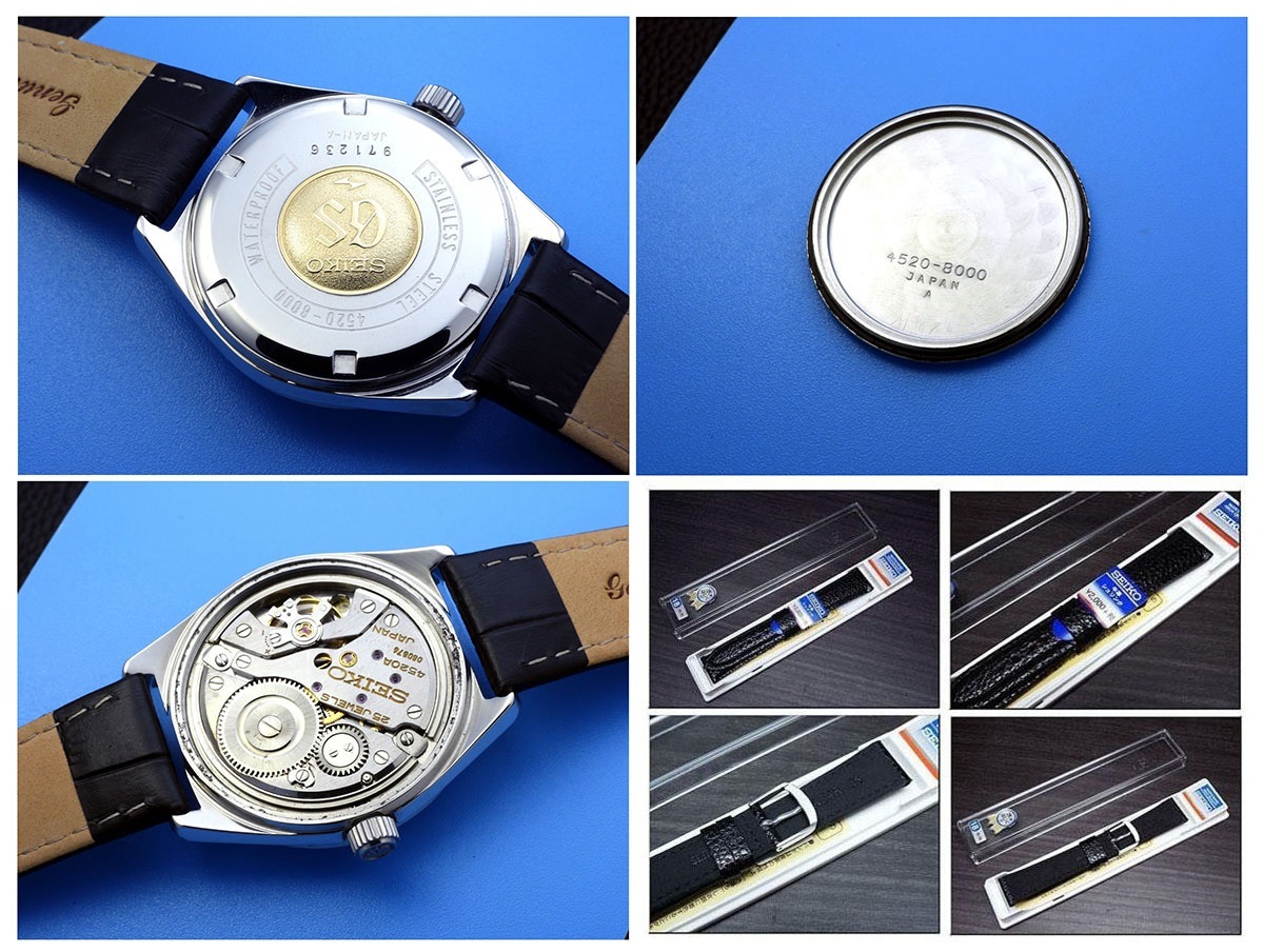 グランド セイコー GRAND SEIKO HI-BEAT 36000 4520-8000， Steel 