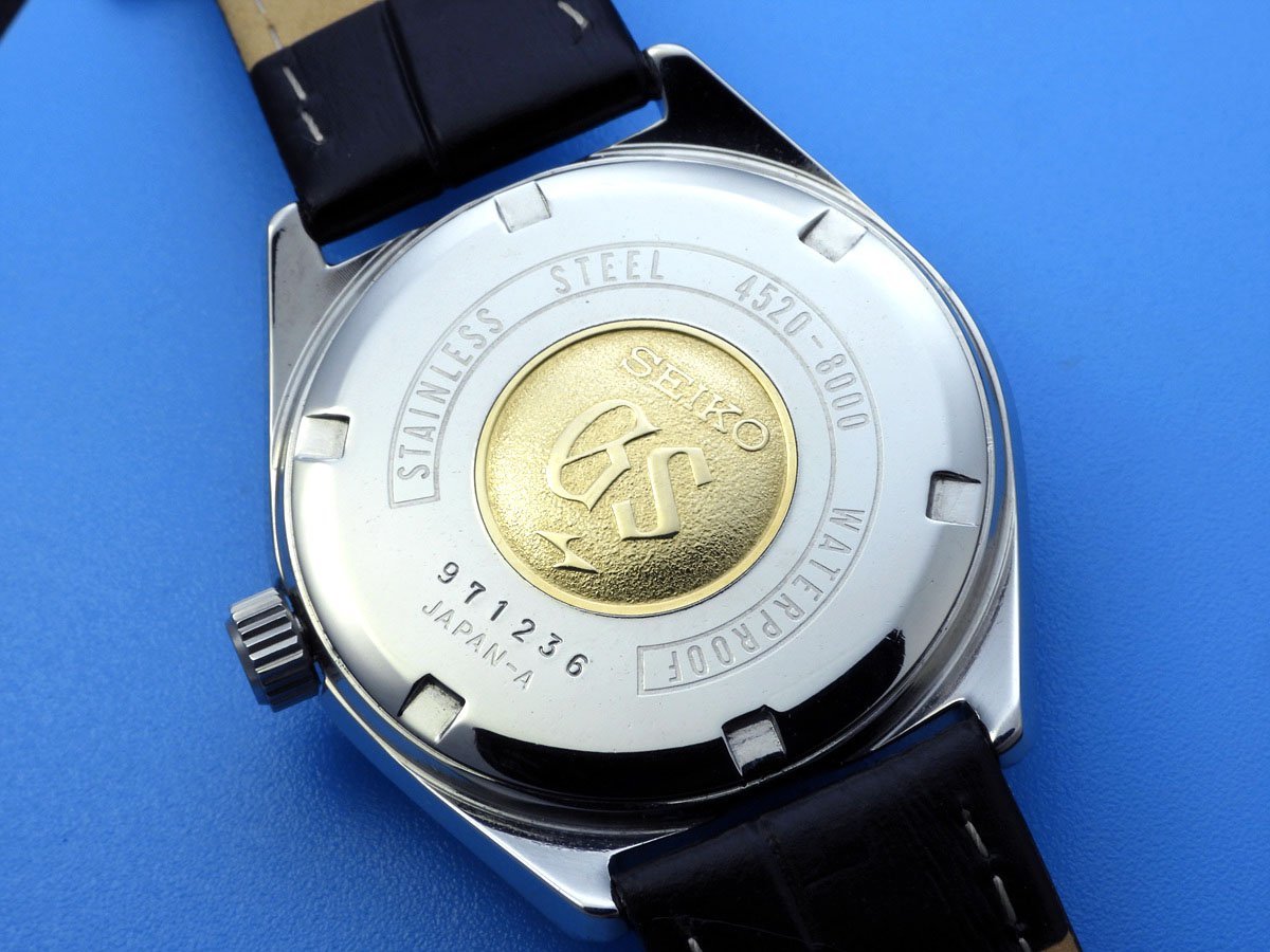 グランド セイコー GRAND SEIKO HI-BEAT 36000 4520-8000， Steel 