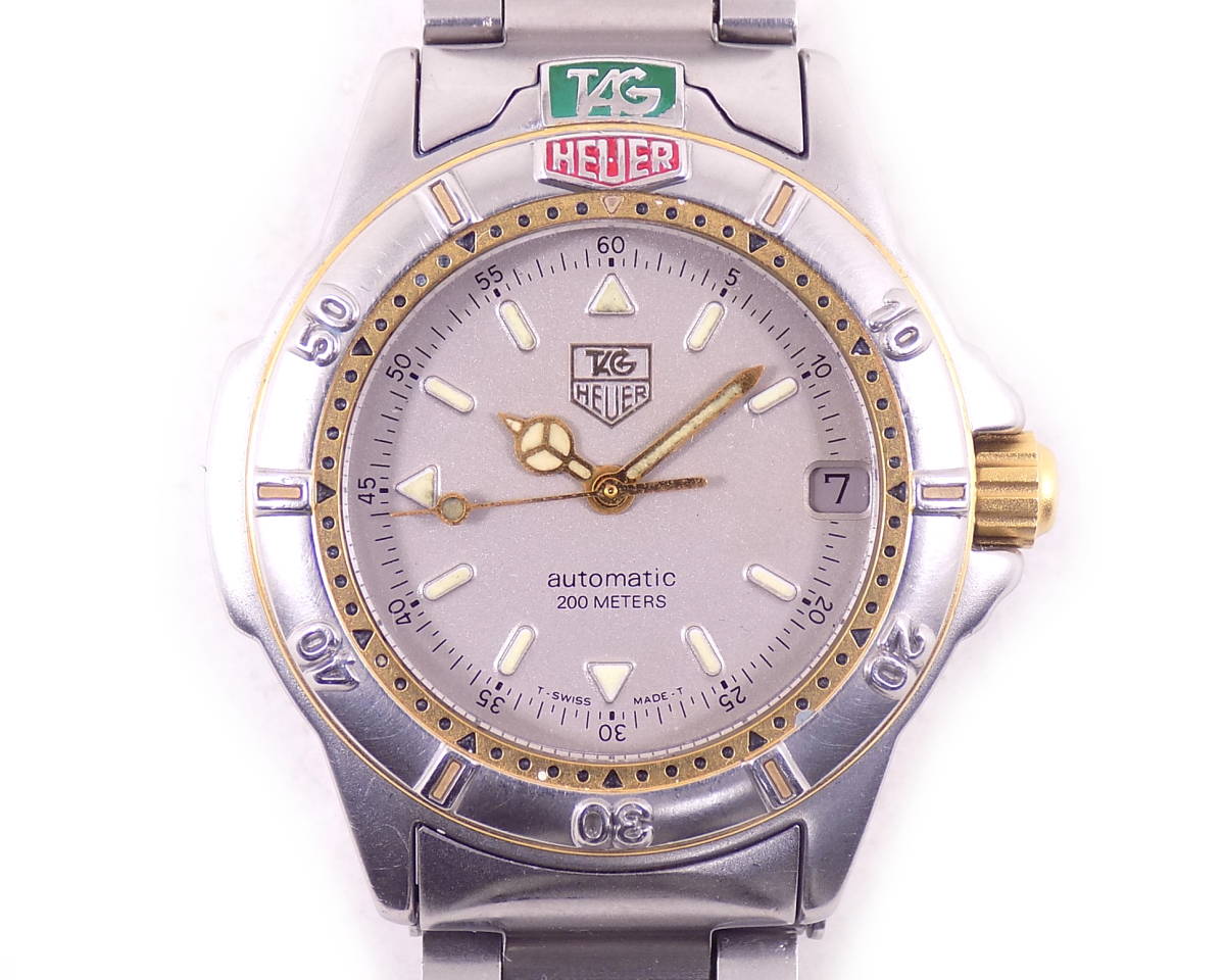 質屋出品】タグホイヤー 695.713K 4000シリーズ 自動巻き ジャンク品