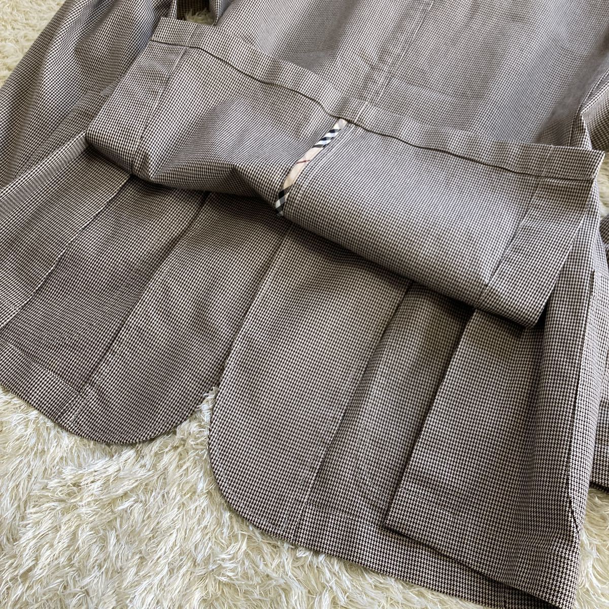 希少Lサイズ!! バーバリーブラックレーベル BURBERRY BLACK LABEL 