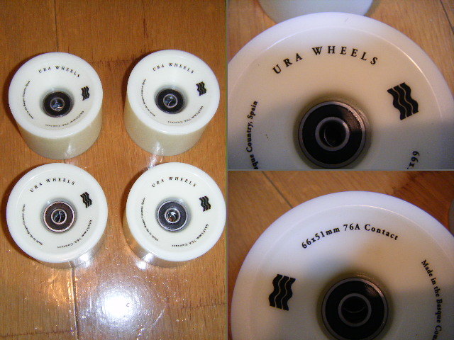 送料込【新品未使用】YOW ヤウ URA ウィール 66mm×51mm 76A 新品純正