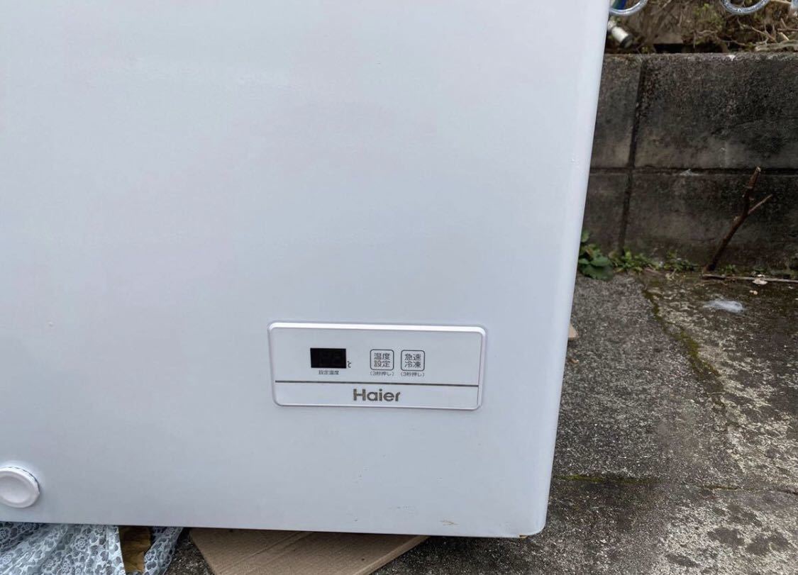 冷凍庫HAIER JF-MNC519A W 519L。半年前に新品を3個で購入した、2024