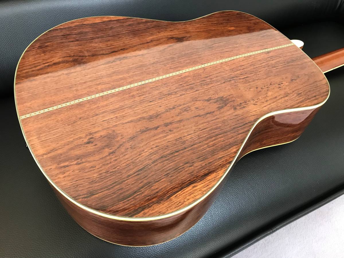 ☆YAMAHA LL-10J 豪快なハカランダ模様 純正ハードケース付 美品・希少 