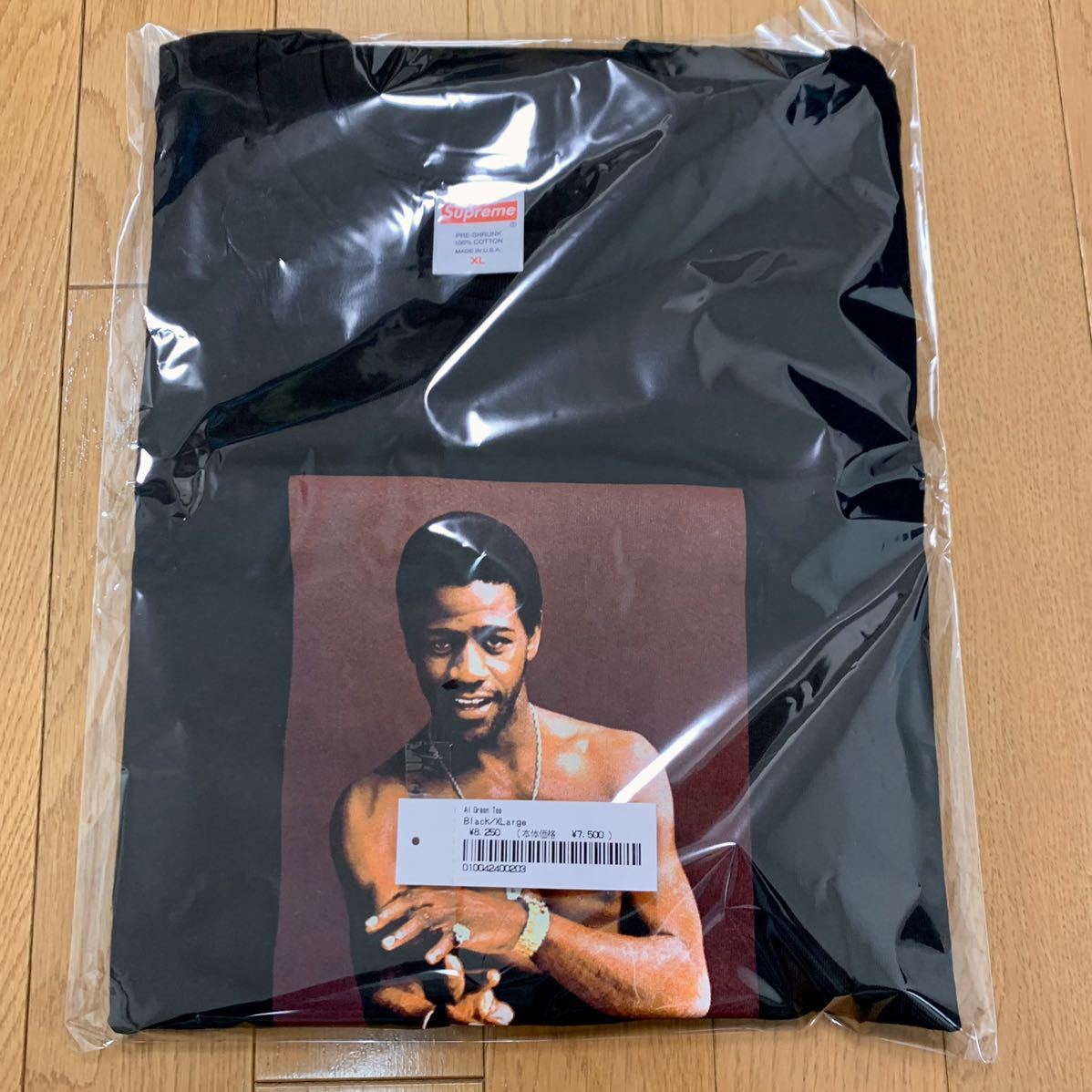 [送料無料] 黒XL 22ss Supreme Al Green Tee シュプリーム Tシャツ box logo ボックス ロゴ Black Supreme Green Al Hypebeast Authentic 価格