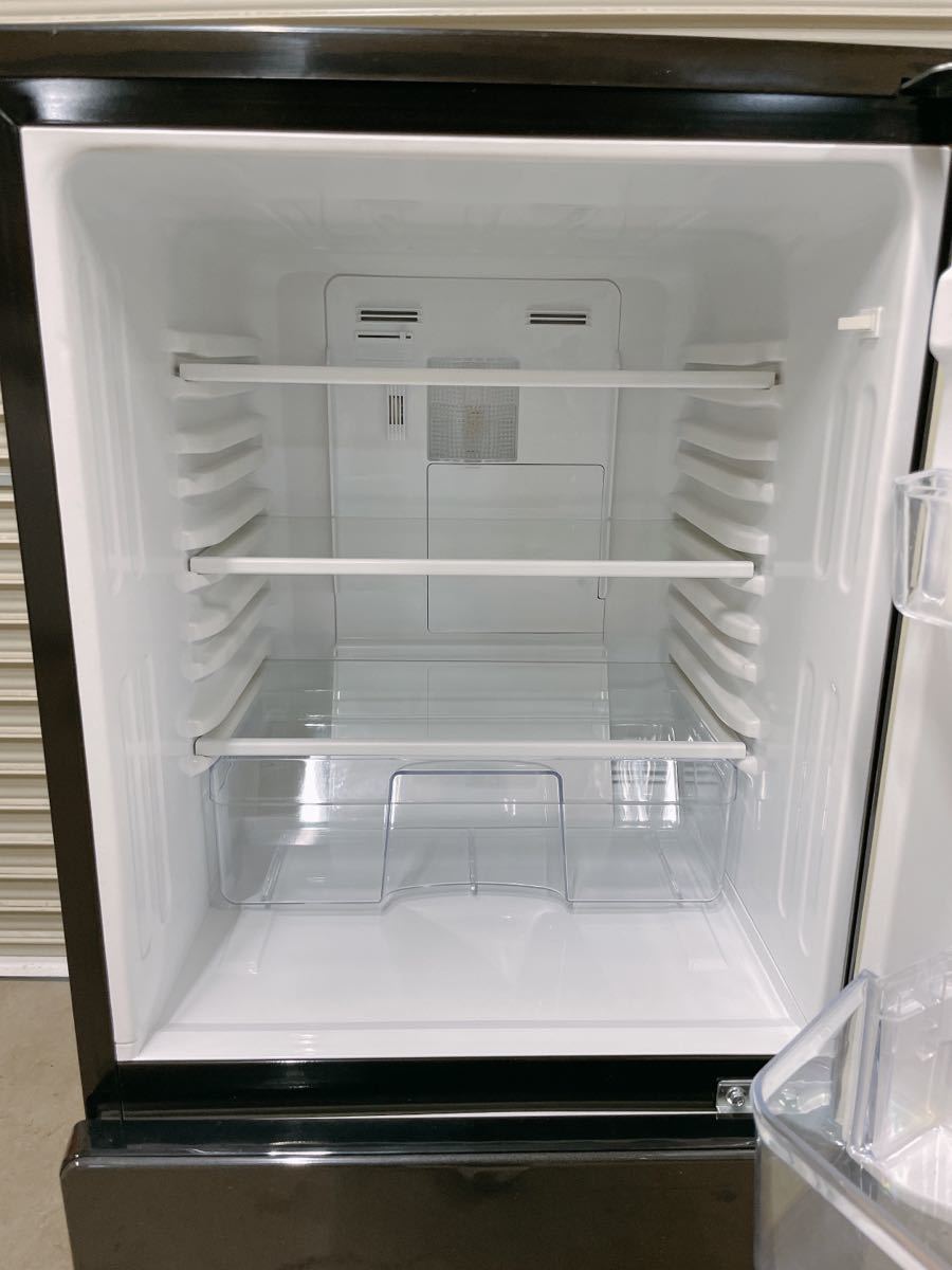 中古 U-ING ユーイング 2ドア 冷凍冷蔵庫 110L UR-F110H 2016年製 右開き